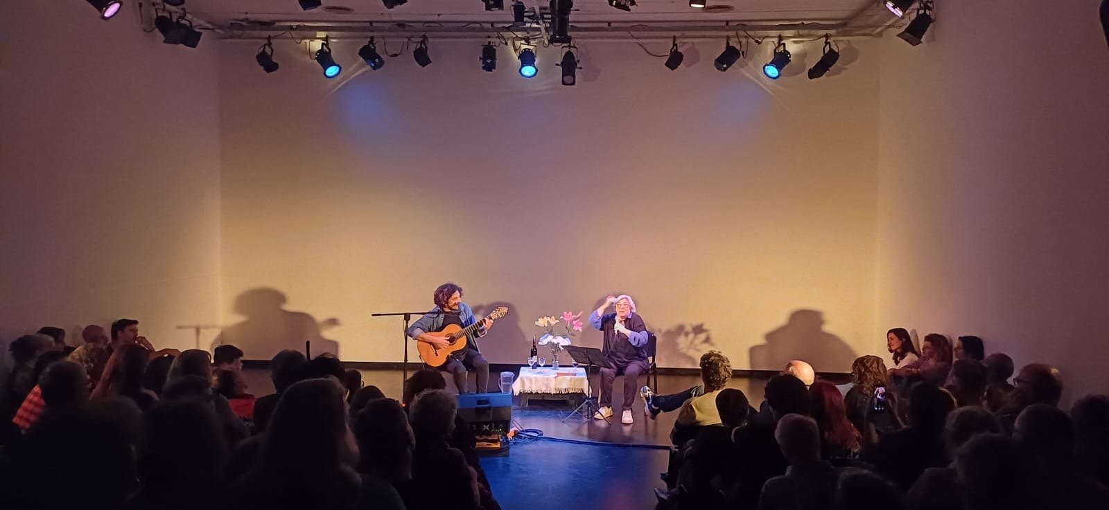 Liliana Herrero en Canciones excéntricas, escena amplia