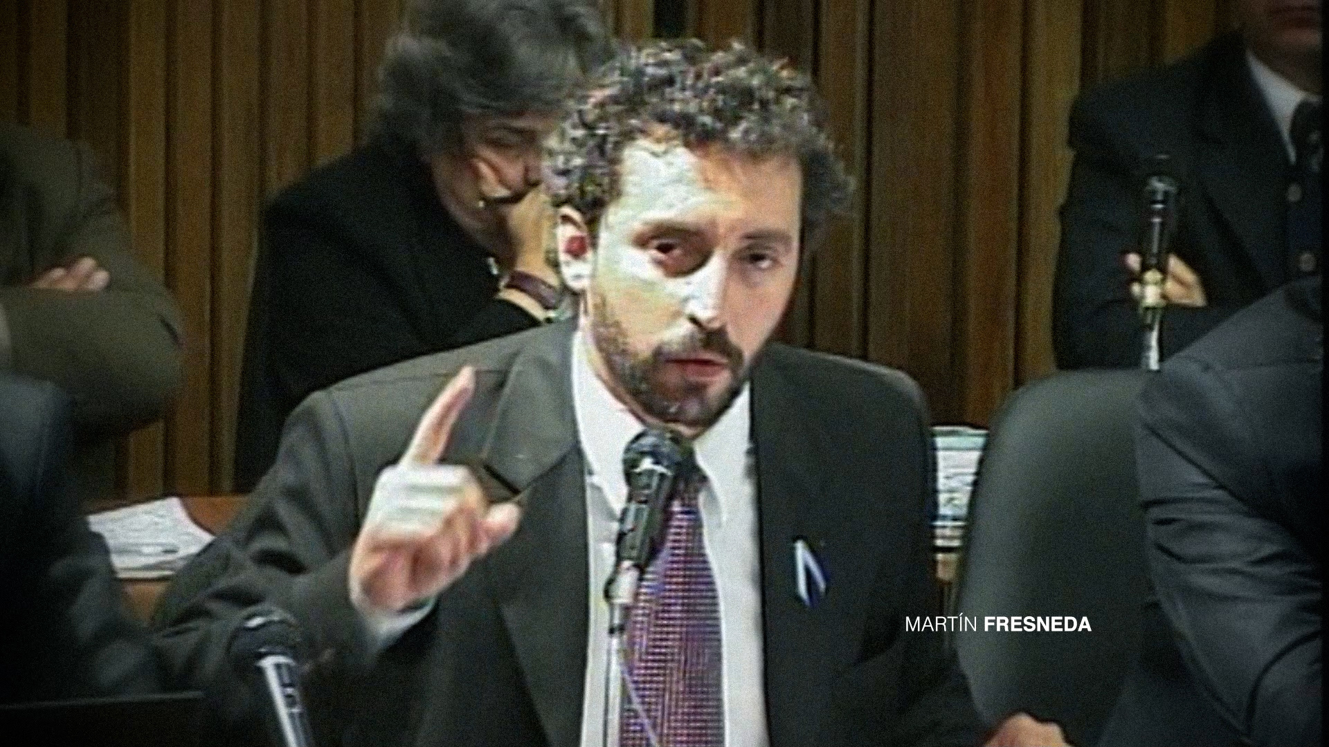 Martín Fresneda en el juicio, Tiempos circulares