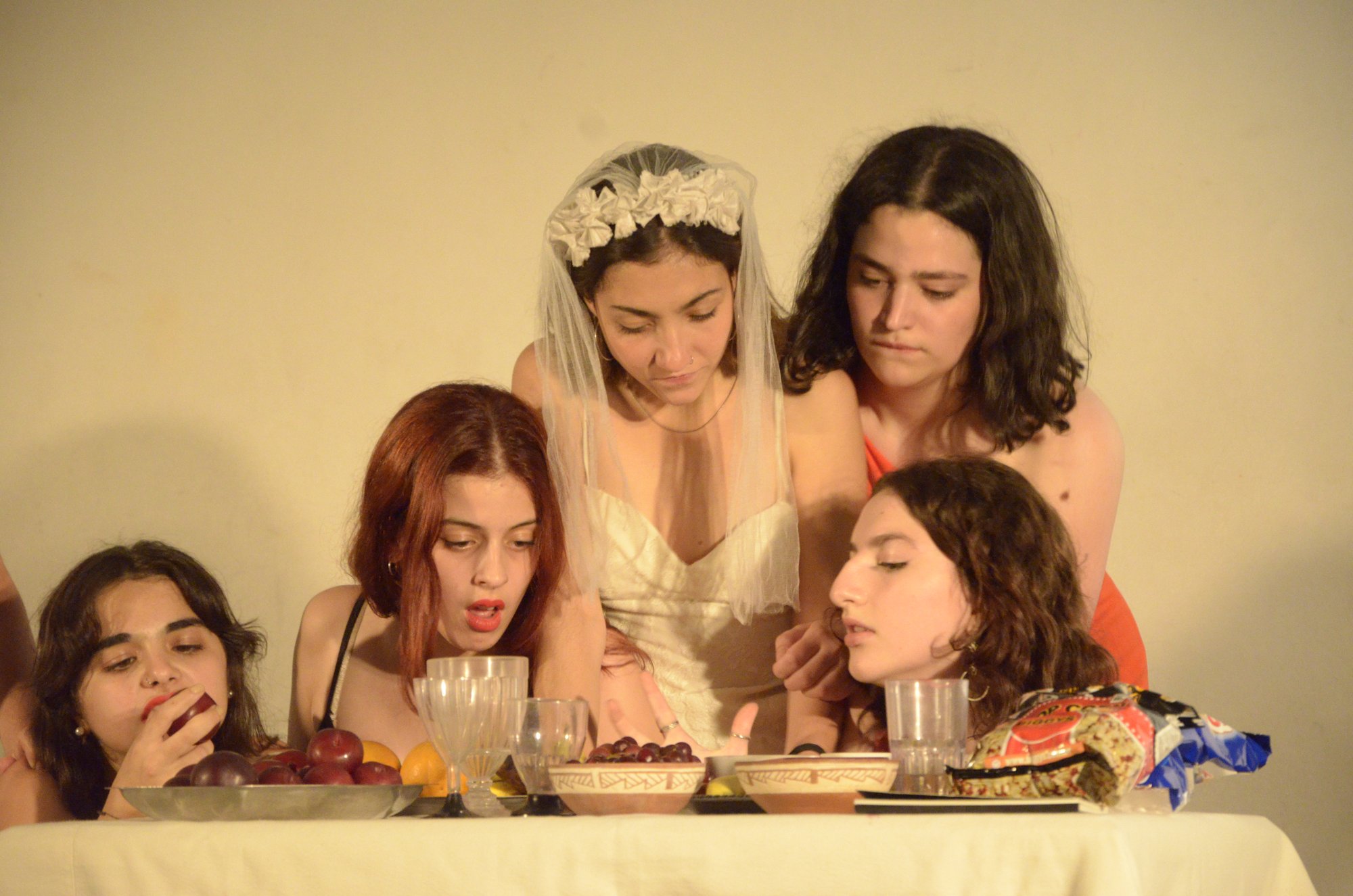 Montaje Banquete, Platón, Amor, Lispector